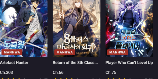 Aplikasi Baca Manga Android