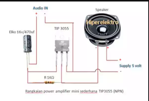 Cara Membuat Amplifier mini